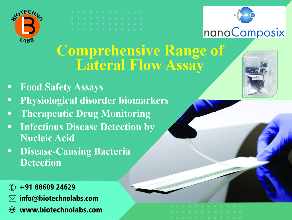 Comprehensive Range of Lateral Flow Assay