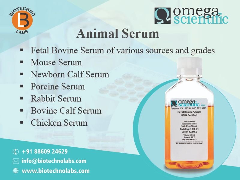 Animal Serum by Omega Scientific