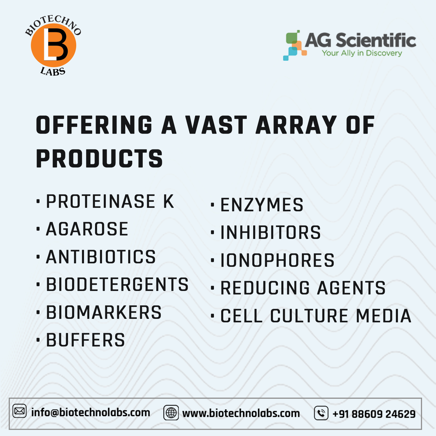 the areas of fermentation and complex organic synthesis,