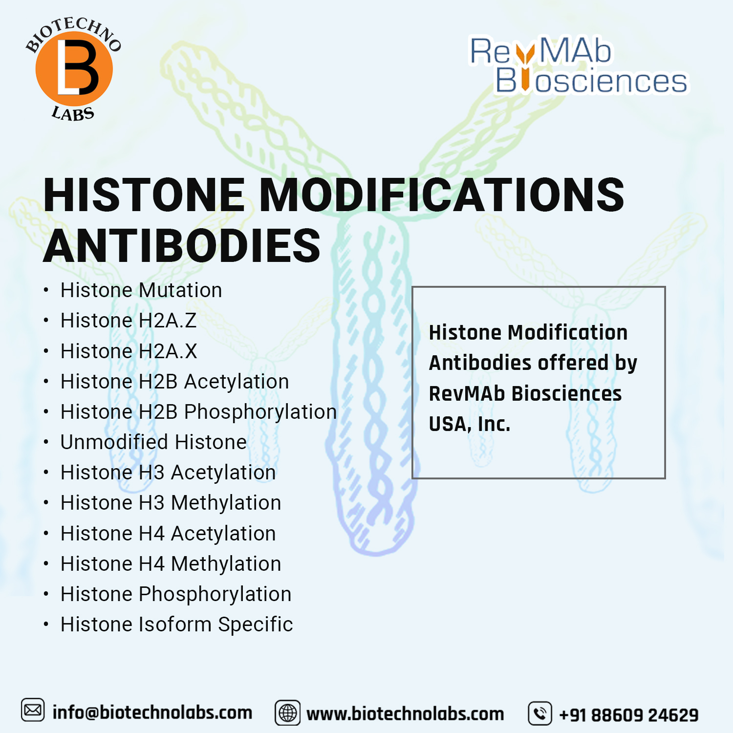 Histone Modification Antibodies Available