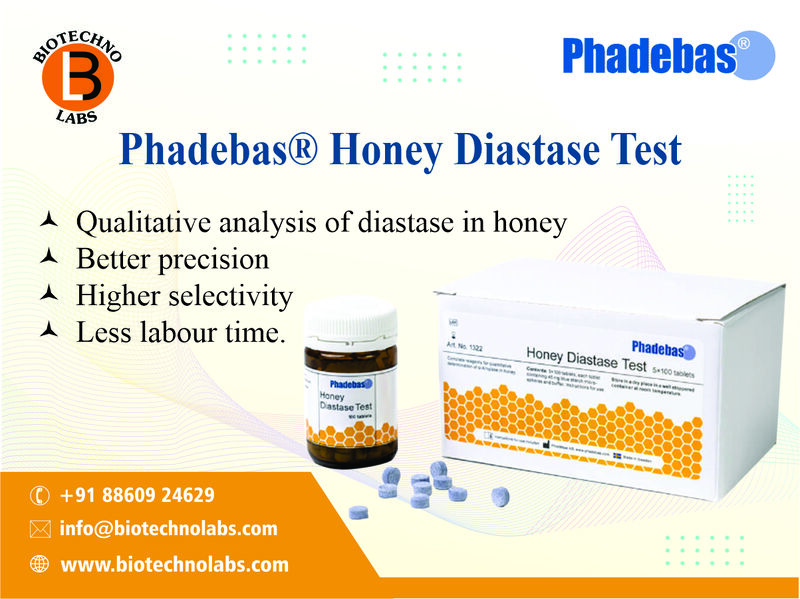 Phadebas® Honey Diastase Test