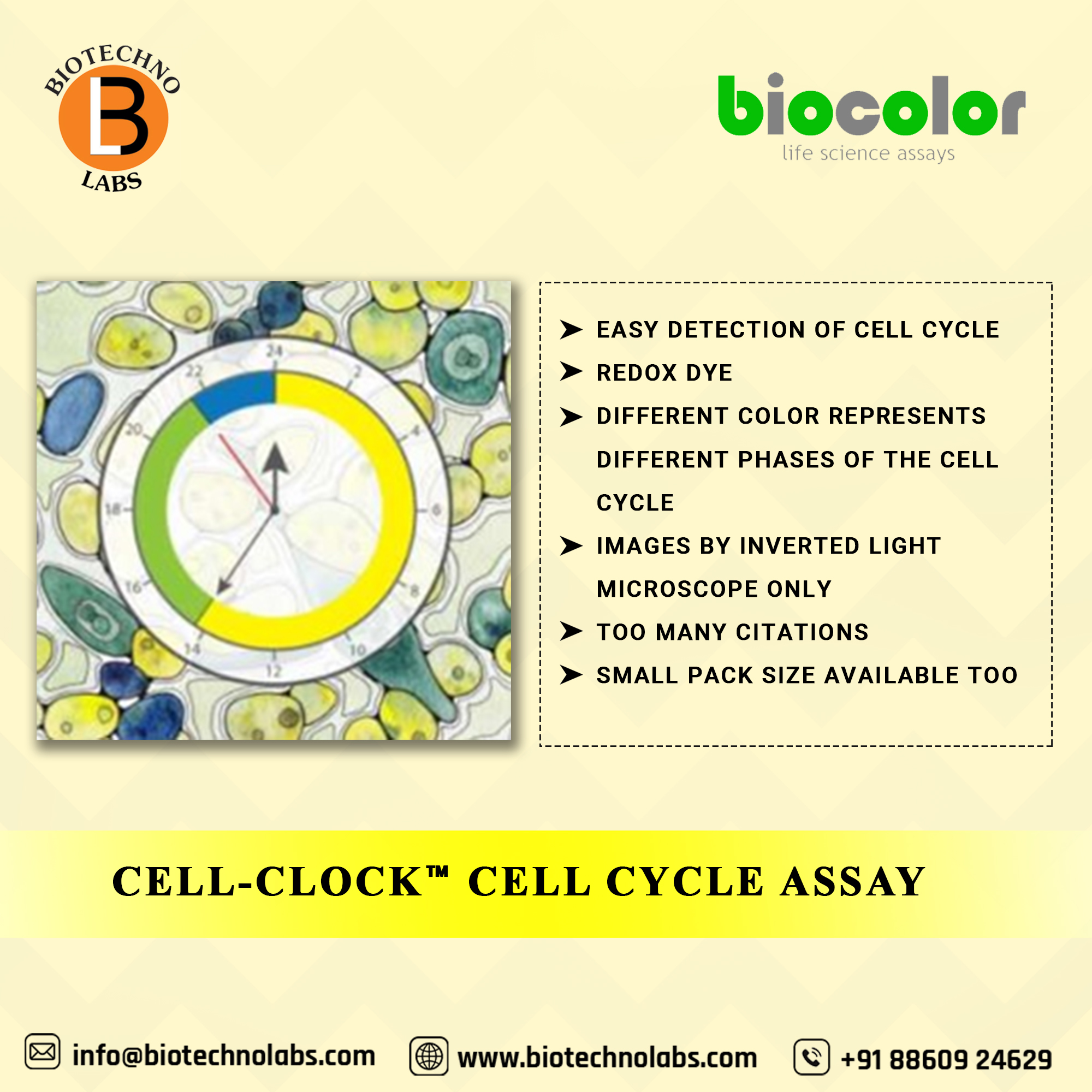 ready to cater to all the needs of research in cell cycle analysis