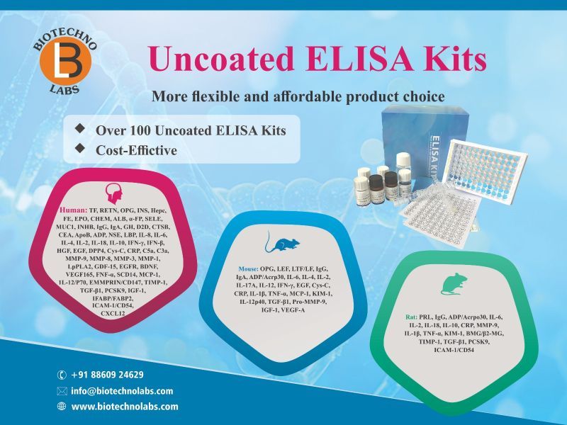 🔬 Customize Your ELISA with Uncoated ELISA Kits! ✨